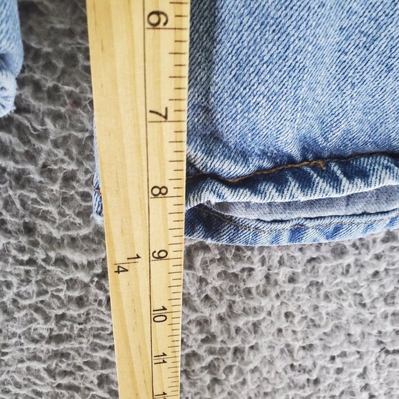 Levis Shorts Mens 36 Blue 550 Relaxed Fit 100% Cotton Denim USA Shorts - Picture 8 of 10